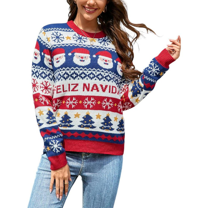 Button Up Christmas Holiday Cardigan Sweater