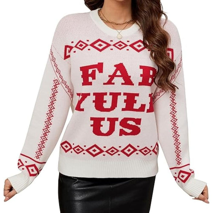 Knitted Sweater For Festive Holiday Gatherings
