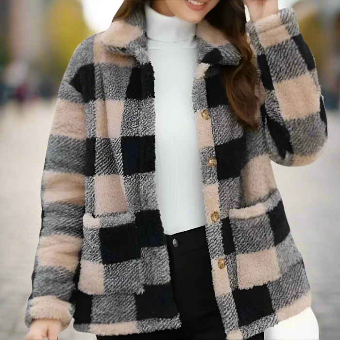 Long Sleeve Loose Fit Casual Jacket