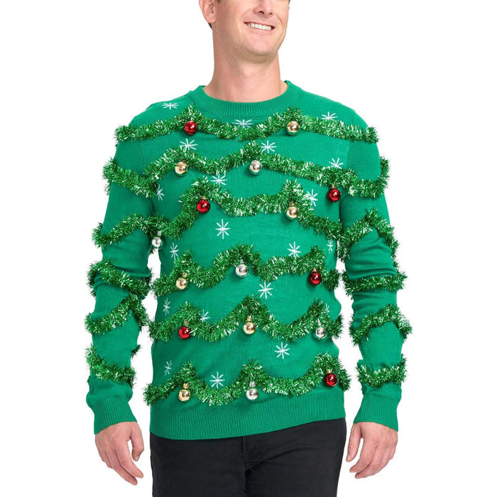 Charming Holiday Sweaters with Festive Embellishments