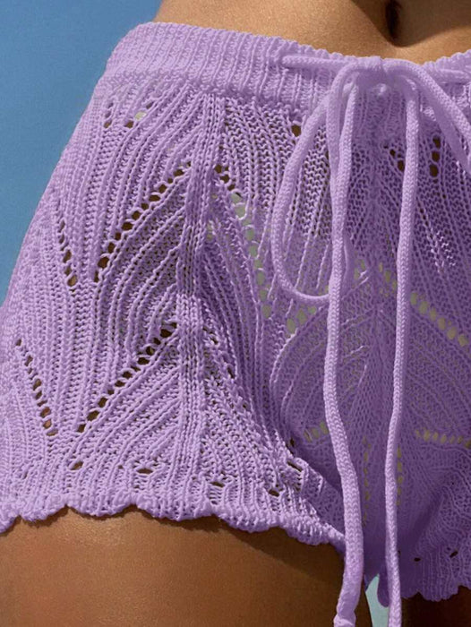 Drawstring Cover Up Shorts