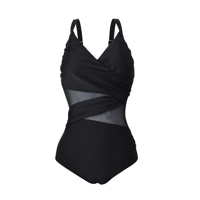 One Piece Mesh Swimsuit For Women