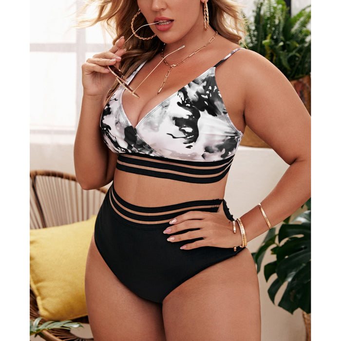 Two-Piece Swimsuit Slimming Hot Spring Triangle