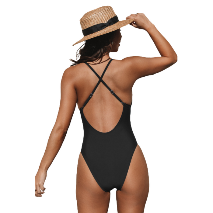 Summer V Wire One Piece Swimsuit